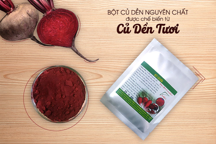 Bột củ dền đỏ nguyên chất